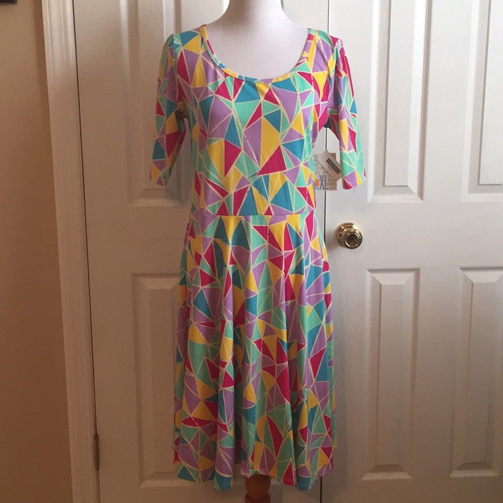 NWT Lularoe Nicole Dress XL